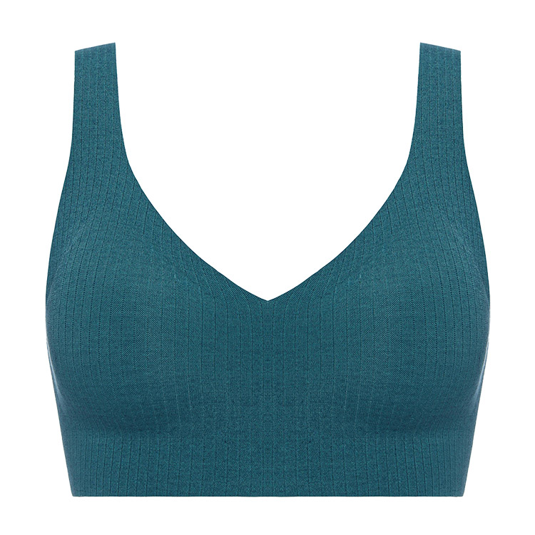 G088Bralette|トリンプ スロギー ゼロフィール オーガニックコットン ノンワイヤーブラ ブラレット S/M/L/LL