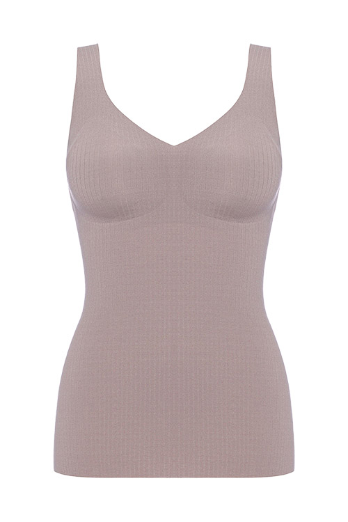 G088BV|トリンプ スロギー ゼロフィール オーガニックコットン カップ付きキャミソール M/L/LL