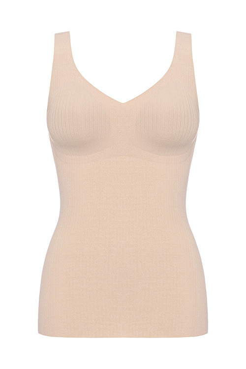 G088BV|トリンプ スロギー ゼロフィール オーガニックコットン カップ付きキャミソール M/L/LL