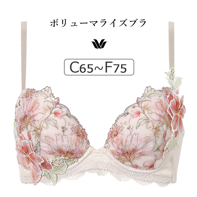 BXD726|ワコール プレミアム 26series BXD426シリーズ ボリューマライズブラ ブラジャー単品 CDEFGカップ アンダー 65/70/75cm