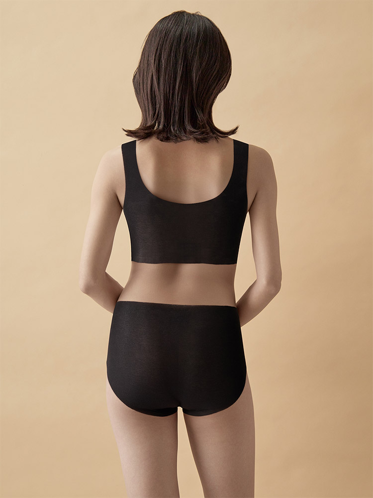 CGG551|ワコール GOCOCi ゴコチ カップ付きハーフトップ 綿混 S/M/L/LL