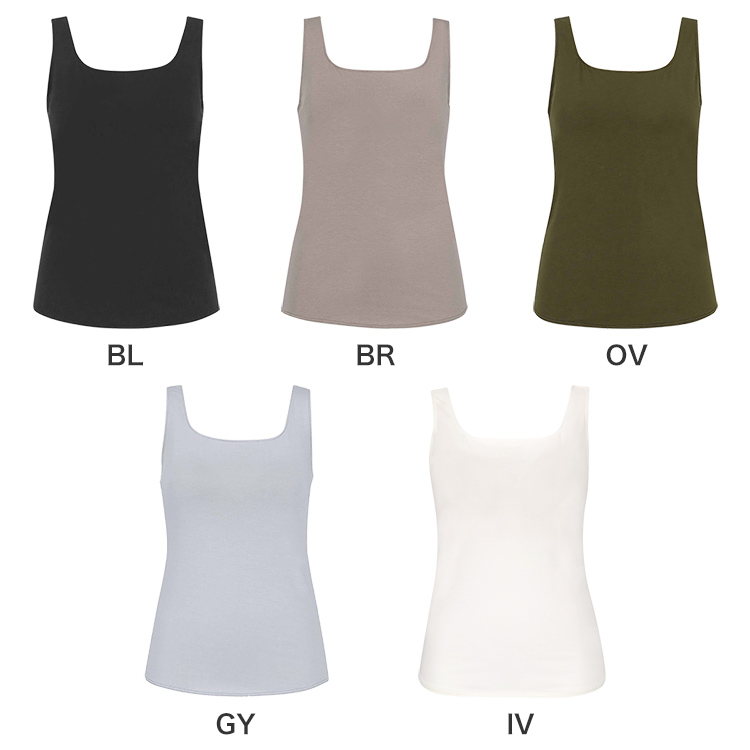 CLB759|ワコール ハグするブラトップ ノースリーブ カップ付きインナー M/L/LL