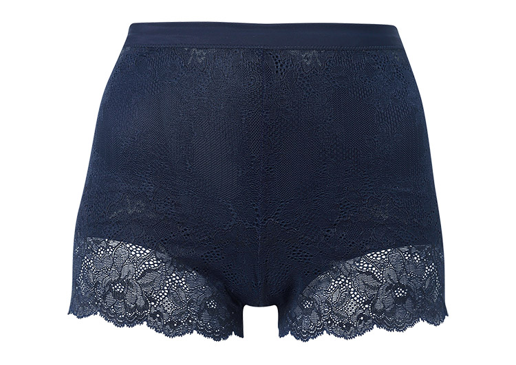 GRC630|ワコール ボディサポートパンツ +PANTS ショートガードル レーシィタイプ ジャストウエスト ショート丈 S/M/L/LL