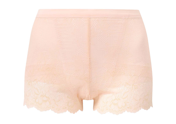 GRC630|ワコール ボディサポートパンツ +PANTS ショートガードル レーシィタイプ ジャストウエスト ショート丈 S/M/L/LL