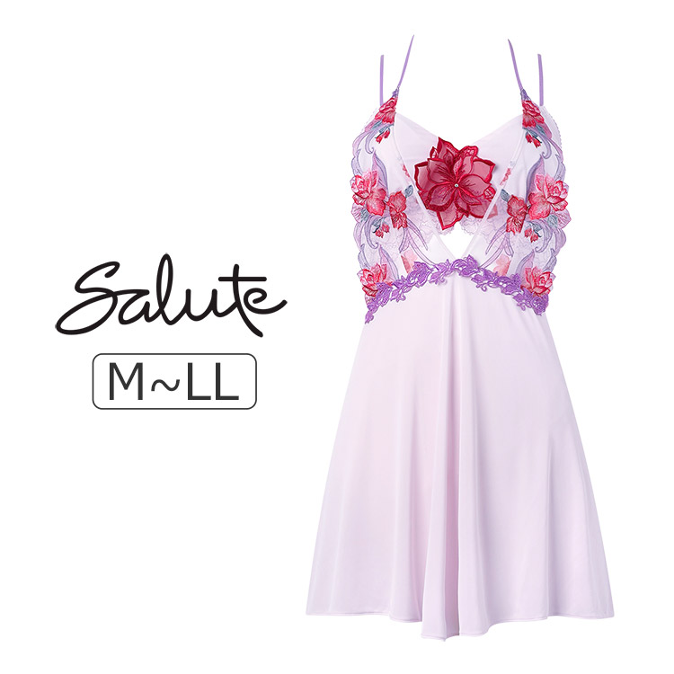 NTJ233｜ワコール サルート 33グループ 33G ランジェリードレス M/L/LL