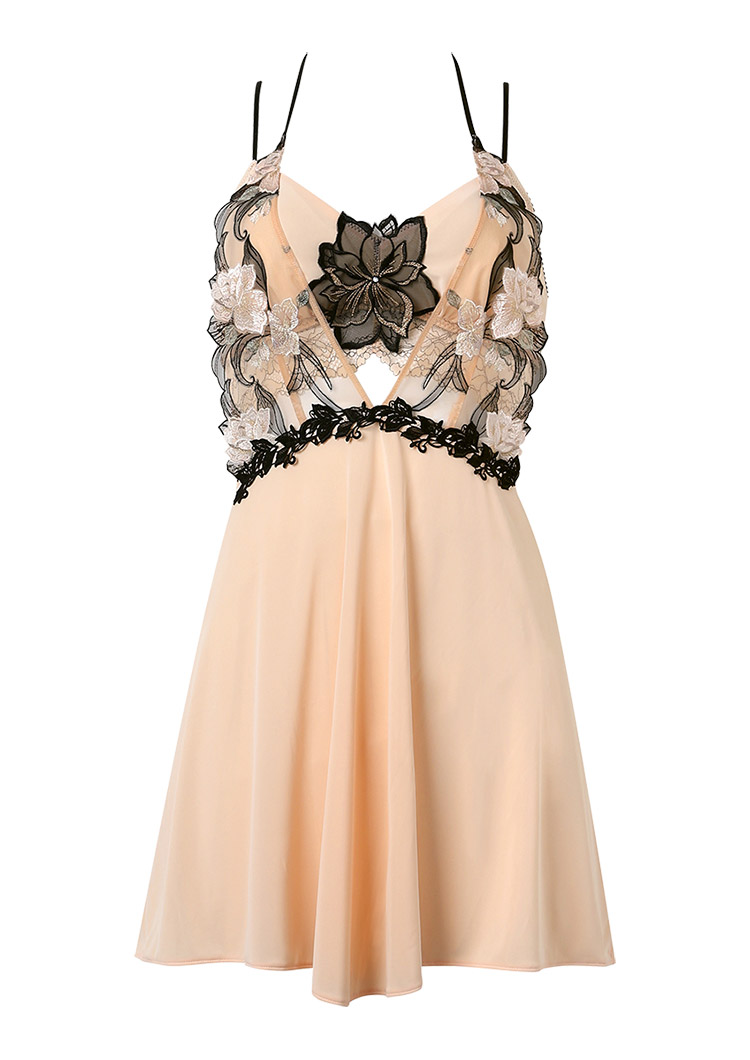 NTJ233|ワコール サルート 33グループ 33G ランジェリードレス M/L/LL