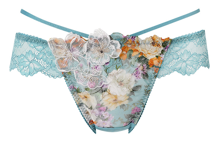 PXB490|ワコール リボンブラ 胸もとフィットながもち BXB490シリーズ Tバックショーツ M