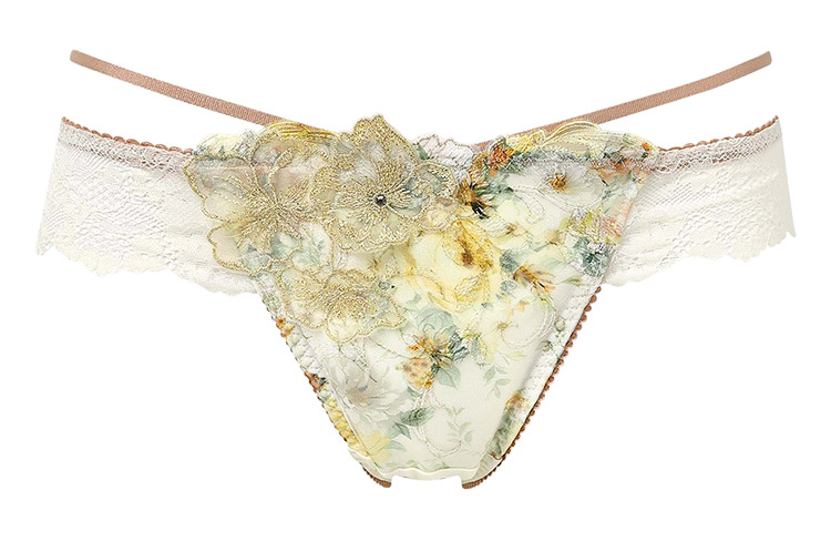 PXB490|ワコール リボンブラ 胸もとフィットながもち BXB490シリーズ Tバックショーツ M