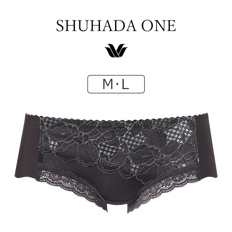 PXB611｜ワコール SUHADA ONE BXB411シリーズ ボーイレングスショーツ はきこみ丈 あさめ M/L