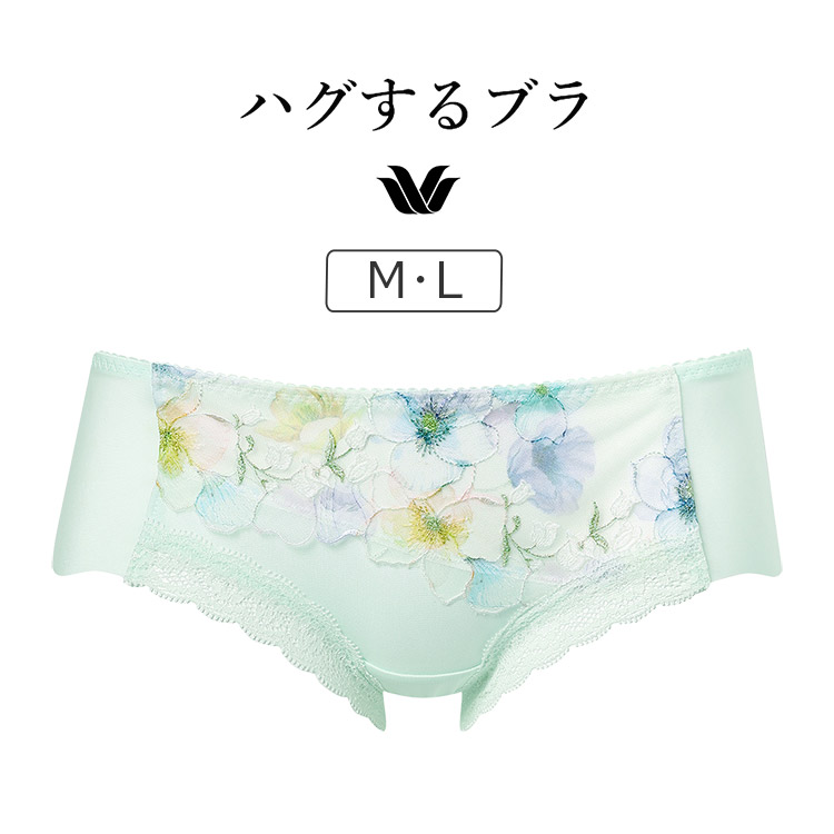 PXB678|ワコール ハグするブラ BXB478シリーズ ボーイレングスショーツ はきこみ丈 あさめ ローライズ M/L