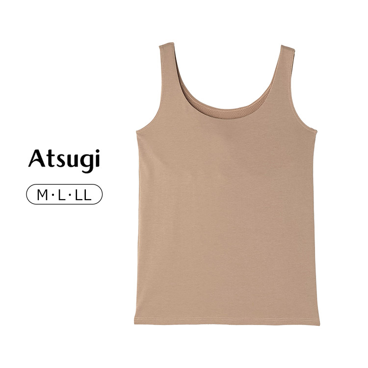 47450RK|アツギ ATSUGI yuragini ユラギニ カップ付きタンクトップ M/L/LL