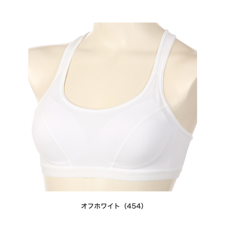 97886AS|アツギ クリアビューティ アクティブ ハイサポートメッシュ スポーツブラ S/M/L/LL