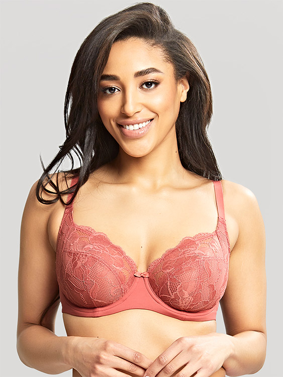 10341|panache パナシェ Rocha ローフロント バルコネットブラ ブラジャー単品 JKカップ アンダー70/75/80/85cm