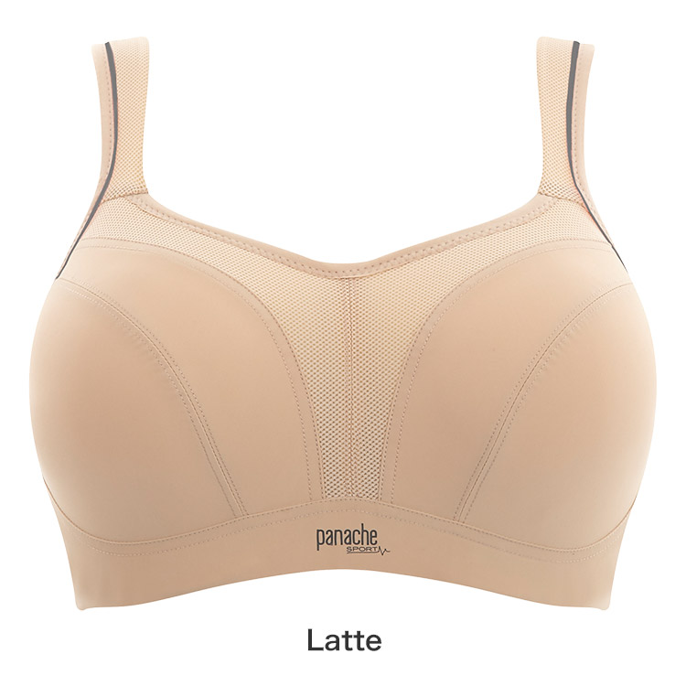 5021|panache SPORT パナシェスポーツ Wired Racer ワイヤー入り スポーツブラ GHIJKカップ アンダー65/70/75/80/85cm