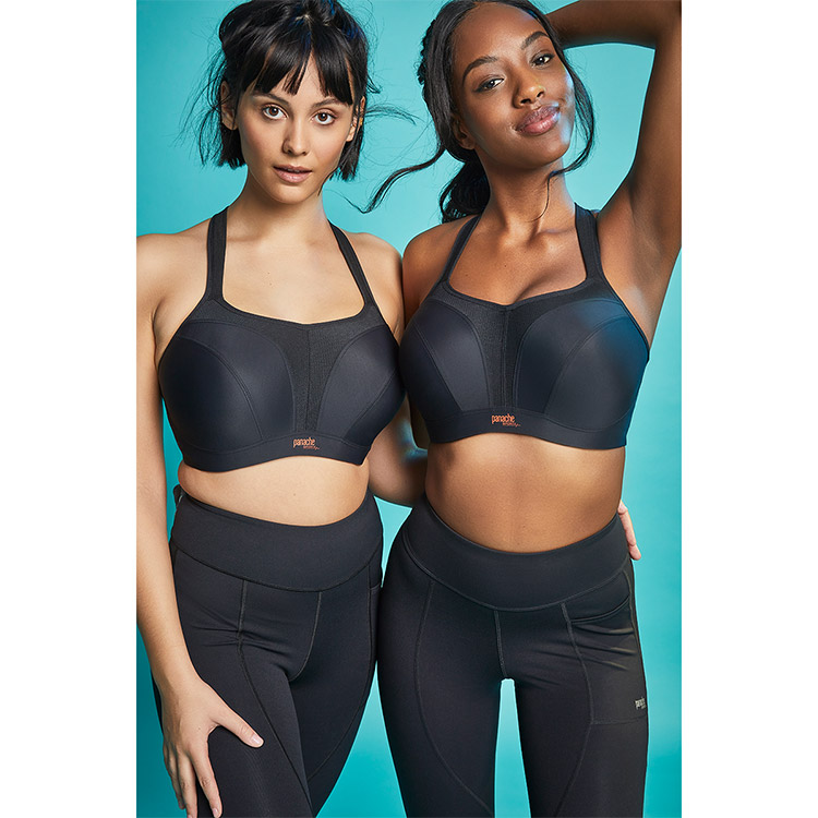 5021|panache SPORT パナシェスポーツ Wired Racer ワイヤー入り スポーツブラ GHIJKカップ アンダー65/70/75/80/85cm