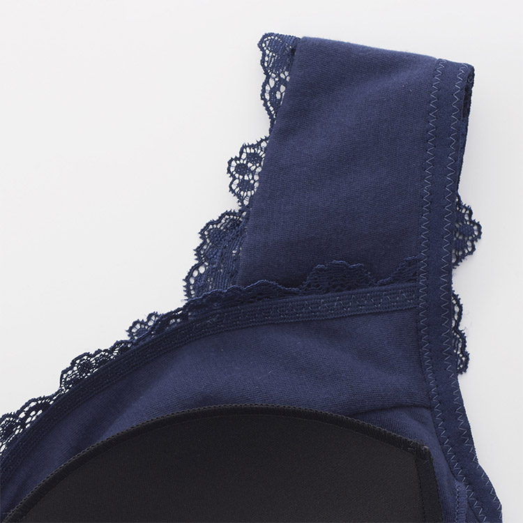 TIK004|アンテシュクレ intesucre 脇高お部屋ブラ ペア パッド入りキャミソール S/M/L/LL/3L