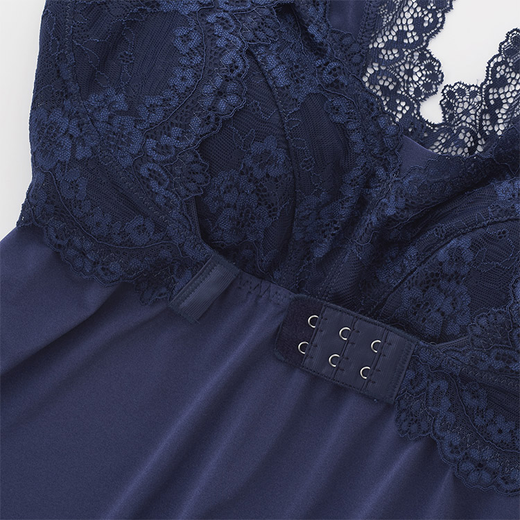 TIK004|アンテシュクレ intesucre 脇高お部屋ブラ ペア パッド入りキャミソール S/M/L/LL/3L