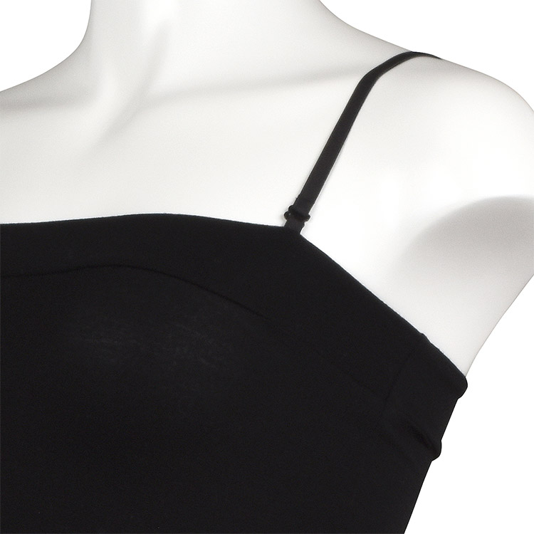 TIT001|アンテシュクレ intesucre シンプルランジェリー ウィンタム ペチコート付きインナー ベアトップタイプ M/L/LL/3L 日本製