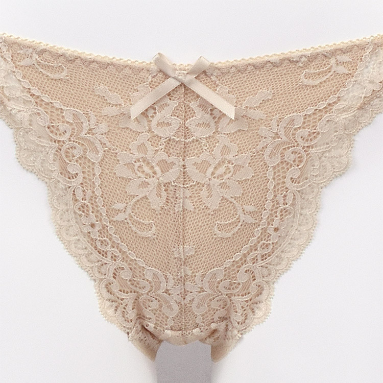 TST002|アンテシュクレ intesucre レベッカ 脇高ブラ Premium Tバックショーツ S/M/L/LL