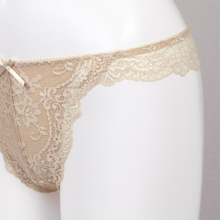 TST002|アンテシュクレ intesucre レベッカ 脇高ブラ Premium Tバックショーツ S/M/L/LL