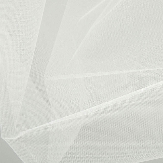 生地 ハイゲージチュール (035-1017) C1.ホワイト 10Aa01_