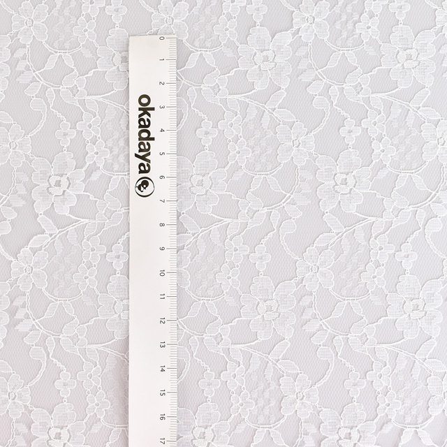 生地 カラーラッセルレース(035-3637) 13.ピンク 10Ac04_