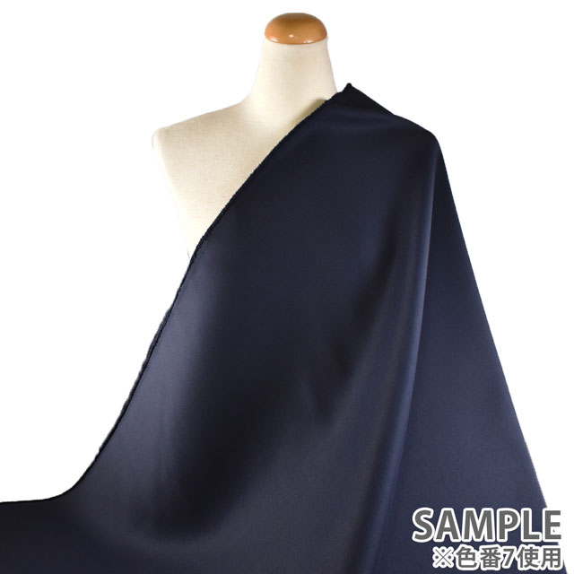 サテン生地 公爵夫人(100201) 1.白 10Ae08_