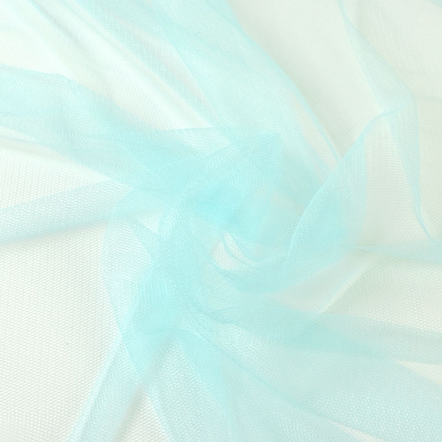 生地 ロマンティックチュール(1030) 15.水色 10Ab03_