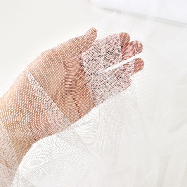 生地 ロマンティックチュール(1030) 15.水色 10Ab03_