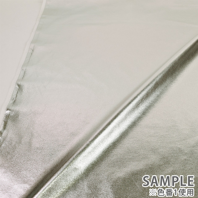 合皮生地 メタフラッシュ(1047) 104.マゼンタピンク 10Bz99_