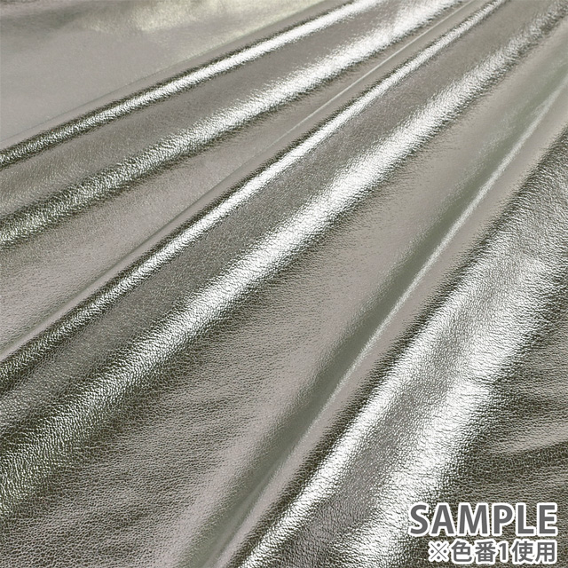 合皮生地 メタフラッシュ(1047) 104.マゼンタピンク 10Bz99_