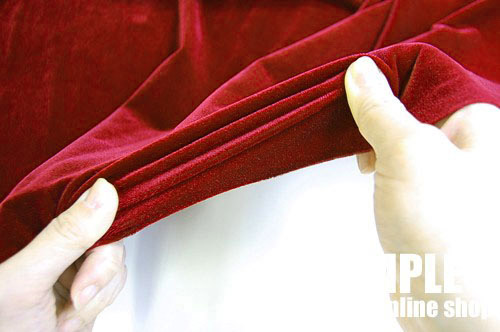 生地 2wayベロア(110027) 6.ワイン 10Bm18_