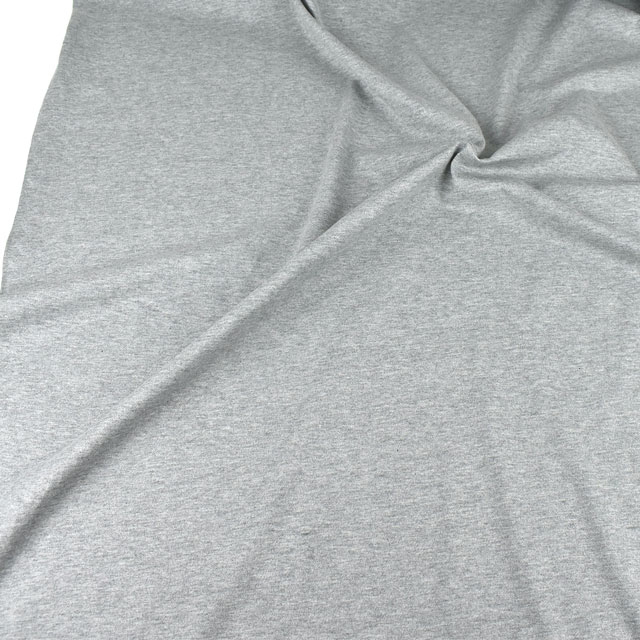 生地 40/2天竺ニット(170111) 700.グレー杢 09Bo33_