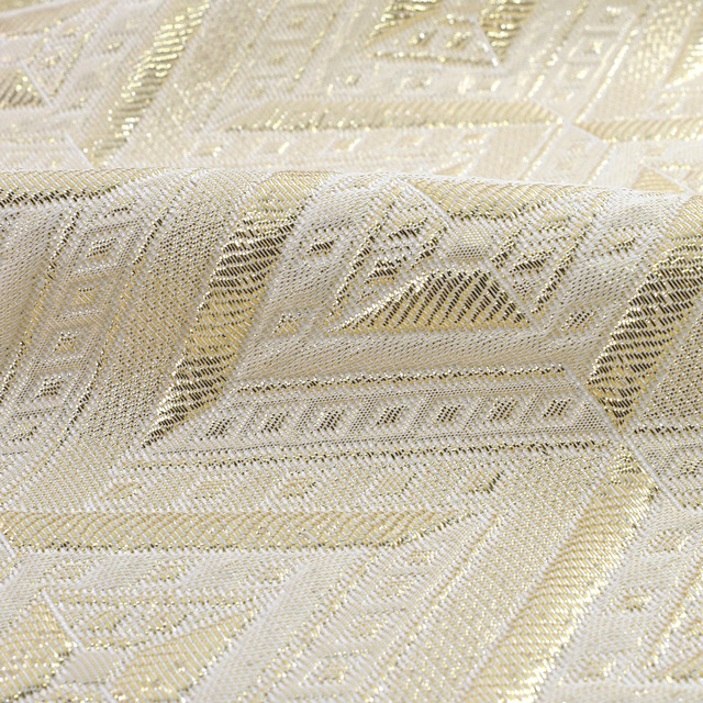 ジャガード生地 マスクル(1164) 1.ゴールド 10Aa05_