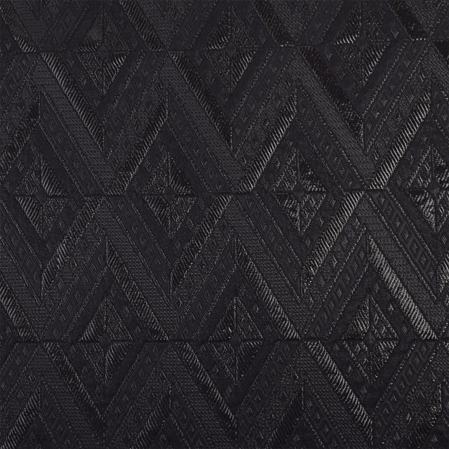 ジャガード生地 マスクル(1164) 99.ブラック 10Aa05_