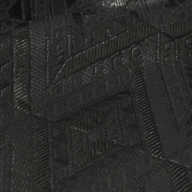 ジャガード生地 マスクル(1164) 99.ブラック 10Aa05_