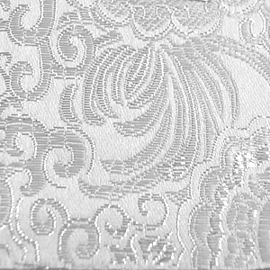 ジャガード生地 ラストエンペラー(120079) 13.白/シルバー 10Aa05_