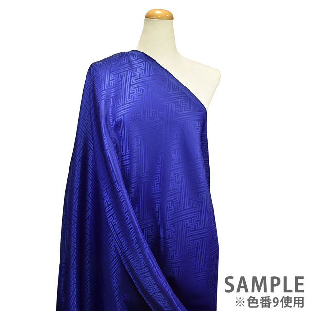 生地 ポリエステルジャガード サヤ型 大(120090) 12.ゴールド 09Bh18_