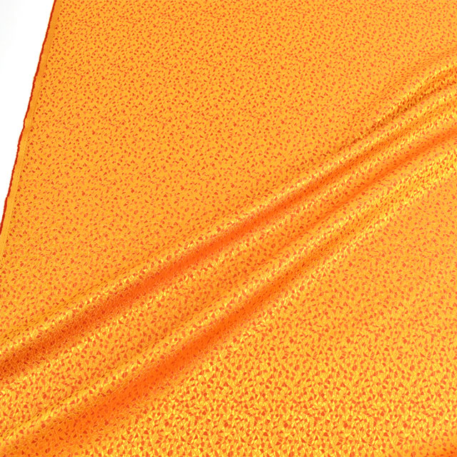 生地 プリズムポリジャガード(120096) 3.オレンジ 10Aa05_