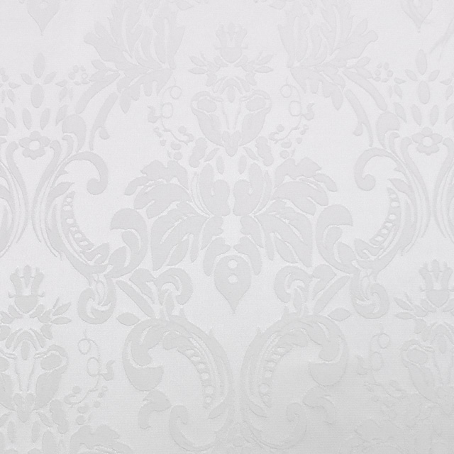 生地 マルクスジャガード(120097) 1.ホワイト 10Aa02_