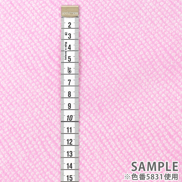 ちりめん生地 京友禅 鹿の子(121150) 5836.若草 99Zz99_