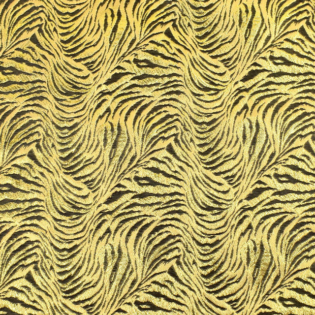 金襴生地 干支用 寅(5397-5) 黒金 09Bh18_