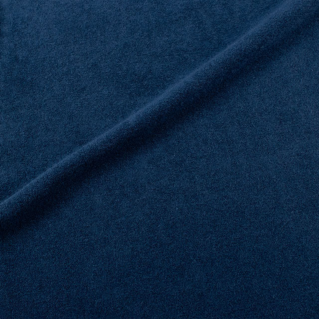 生地 T/C40ニットパイル(131) 5.ネイビー 09Bo32_
