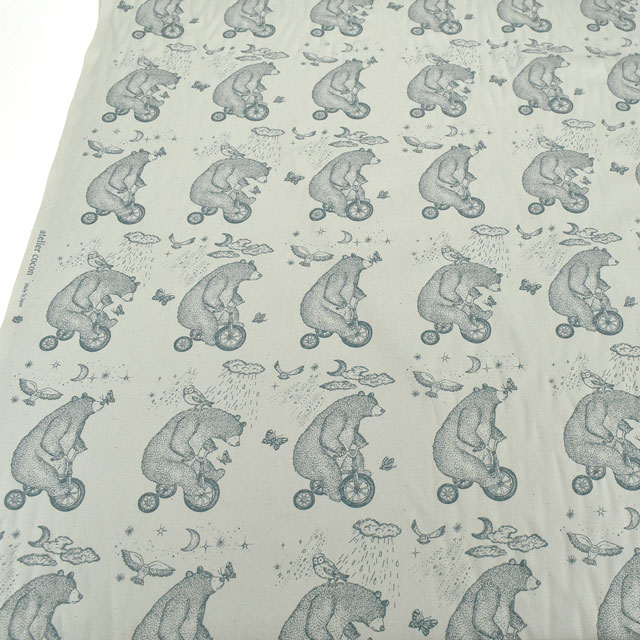 生地 atelier cocon-アトリエ・ココン-(142-1279) B3.ブルー 99Zz99_