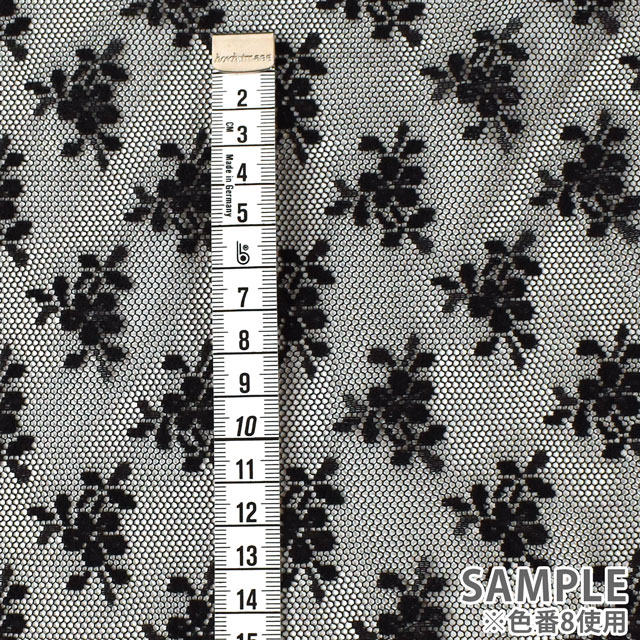 生地 ラッセルレース(14419) 2.オフホワイト 10Ac04_