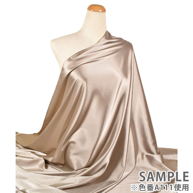 生地 ソフトサテンストレッチ(148-1035) 色番A110 10Ae08_