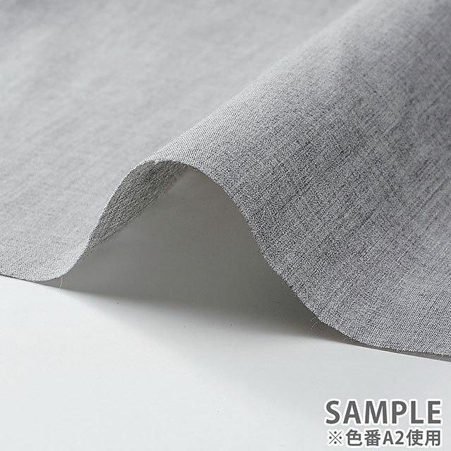 生地 40TOP先染めローン(148-6087) A2.ライトグレー 09Bm29_