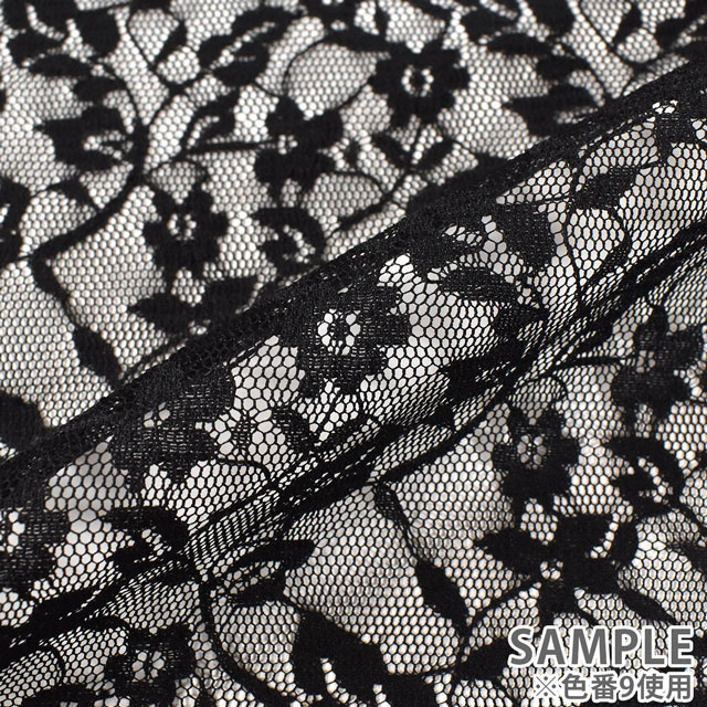 生地 ラッセルレース(14827) 4.ベージュ 10Ac04_