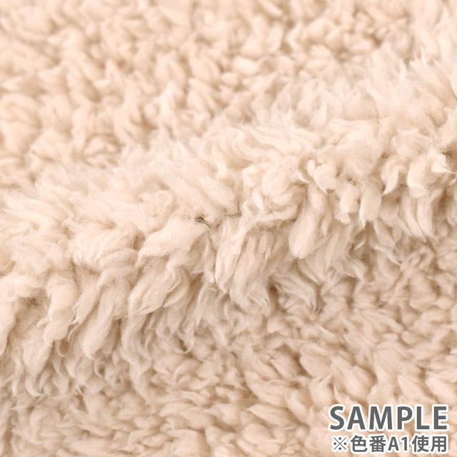 生地 プードルファー(150-1324) A1.ライトベージュ 10Bn99_