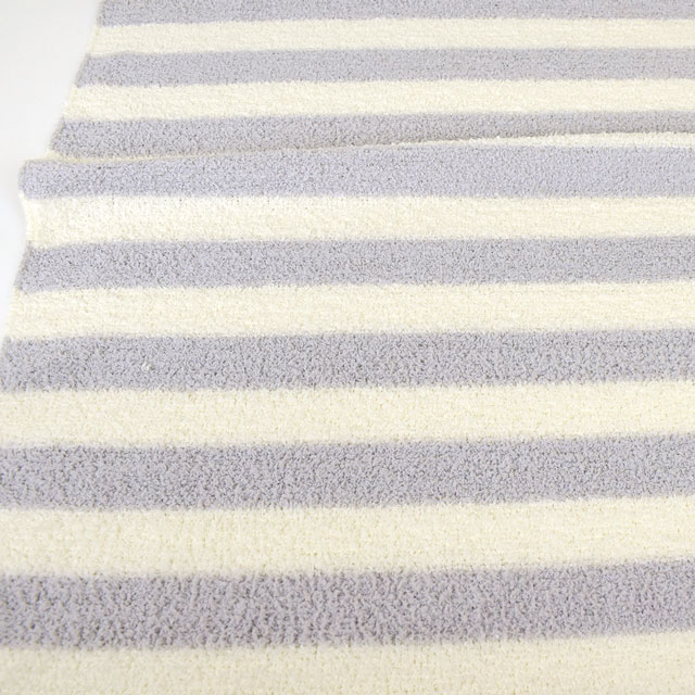 ボア生地 モールボーダー(150-1641) A3.ペールブルー 99Zz99_